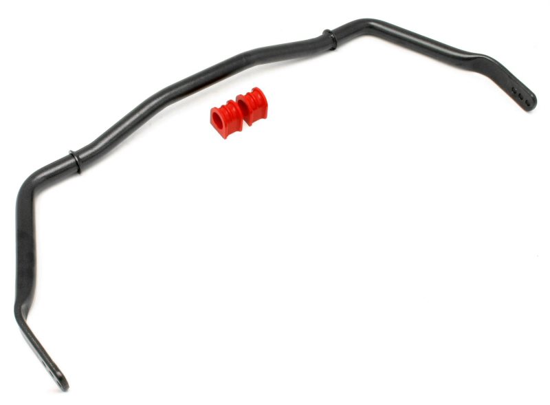 BMR 05-10 S197 Mustang Front Hollow 35mm 3-Hole Adj. Sway Bar Kit - Black Hammertone - SB022H