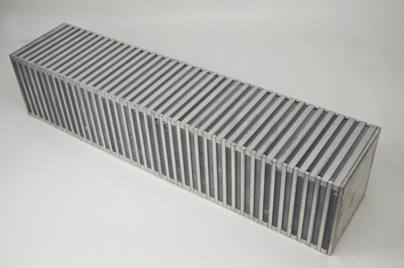 CSF High Performance Bar & Plate Intercooler Core (Vertical Flow) - 27in L x 6in H x 6in W - 8055