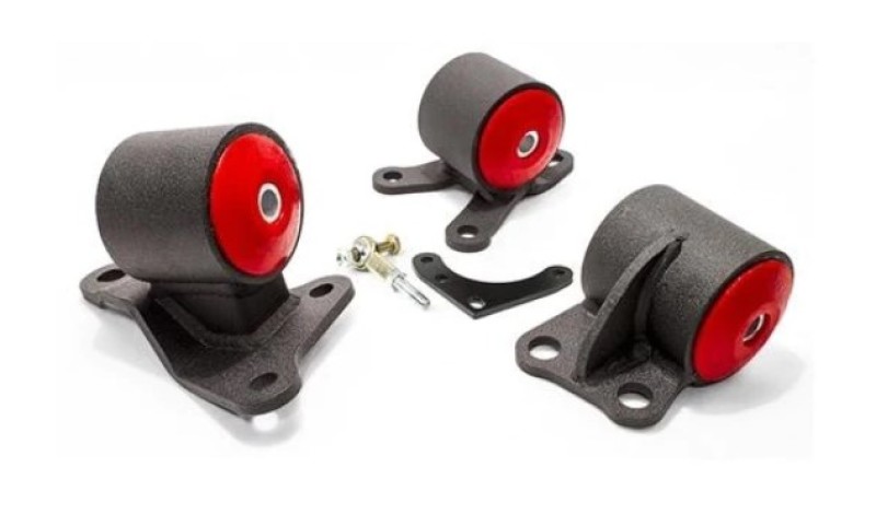 Innovative 94-01 Integra B-Series Black Steel Mounts 75A Bushings (Cable Conversion 2 Bolt) - 49553-75A