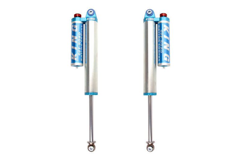 King Shocks 2015+ Ford F150 2WD/4WD Rear 2.5 Dia Piggyback Reservoir Shock w/Adjuster (Pair) - 25001-356A