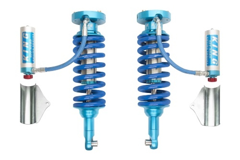 King Shocks 2016+ Nissan Titan XD Front 2.5 Dia Remote Reservoir Coilover w/Adjuster (Pair) - 25001-388A