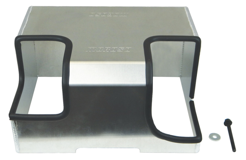 Moroso 05-Up Ford Mustang Battery Cover - Fabricated Aluminum - 74225