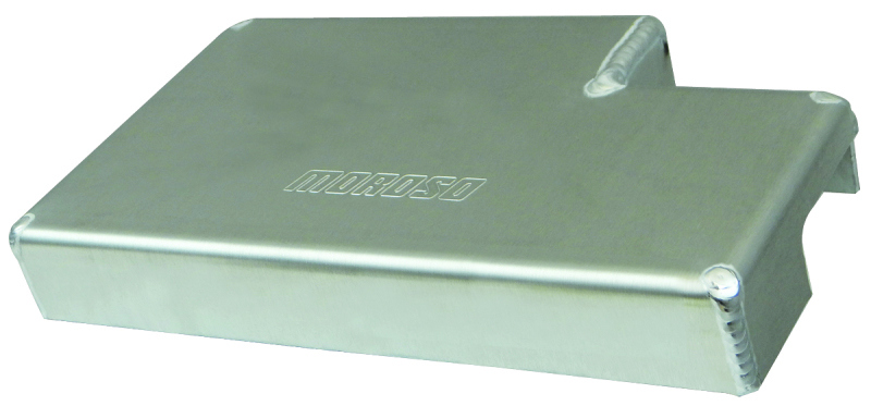 Moroso 15-17 Ford Mustang Fuse Box Cover - Fabricated Aluminum - 74255