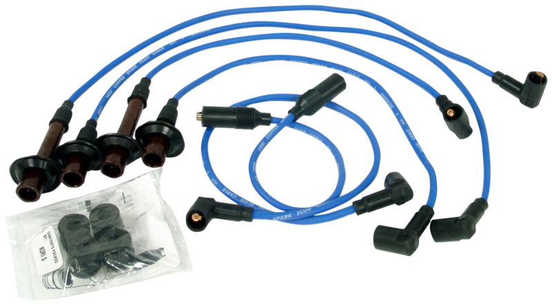 NGK Porsche 912 1976 Spark Plug Wire Set - 57403