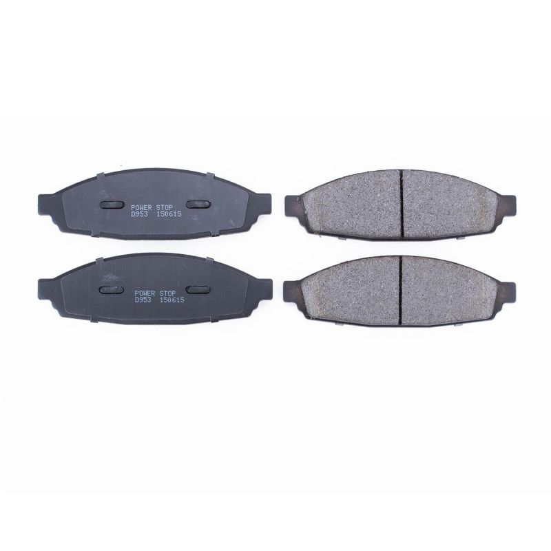 Power Stop 03-05 Lincoln Aviator Front Z16 Evolution Ceramic Brake Pads - 16-953