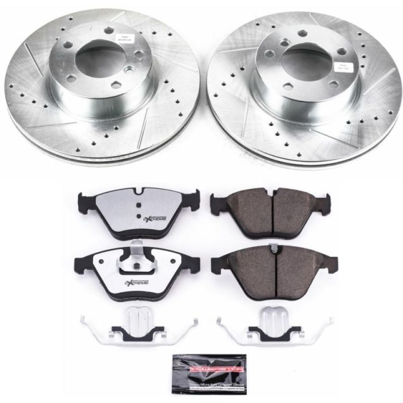 Power Stop 09-10 BMW 328i xDrive Front Z26 Street Warrior Brake Kit - K4678-26