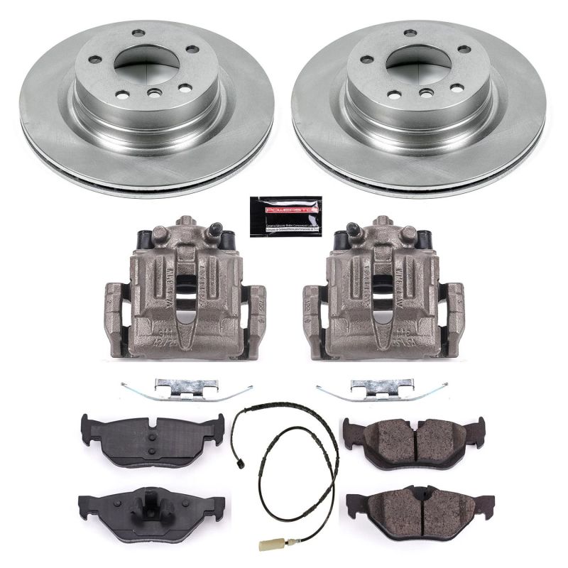 Power Stop 11-13 BMW 328i Rear Autospecialty Brake Kit w/Calipers - KCOE5981