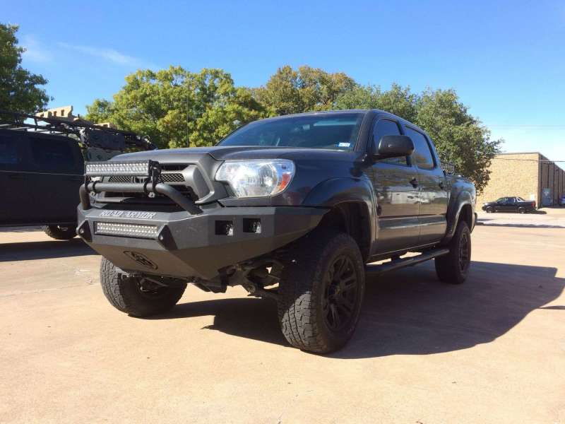 Road Armor 12-15 Toyota Tacoma Stealth Front Bumper w/Pre-Runner Guard - Tex Blk - 905R4B-NW