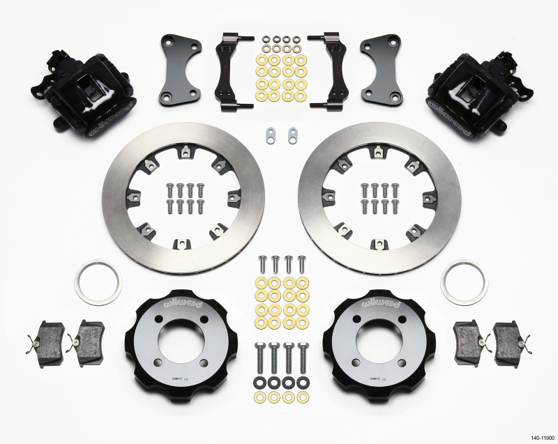 Wilwood Combination Parking Brake Rear Kit 11.75in 2011 Fiesta Rear - 140-11900