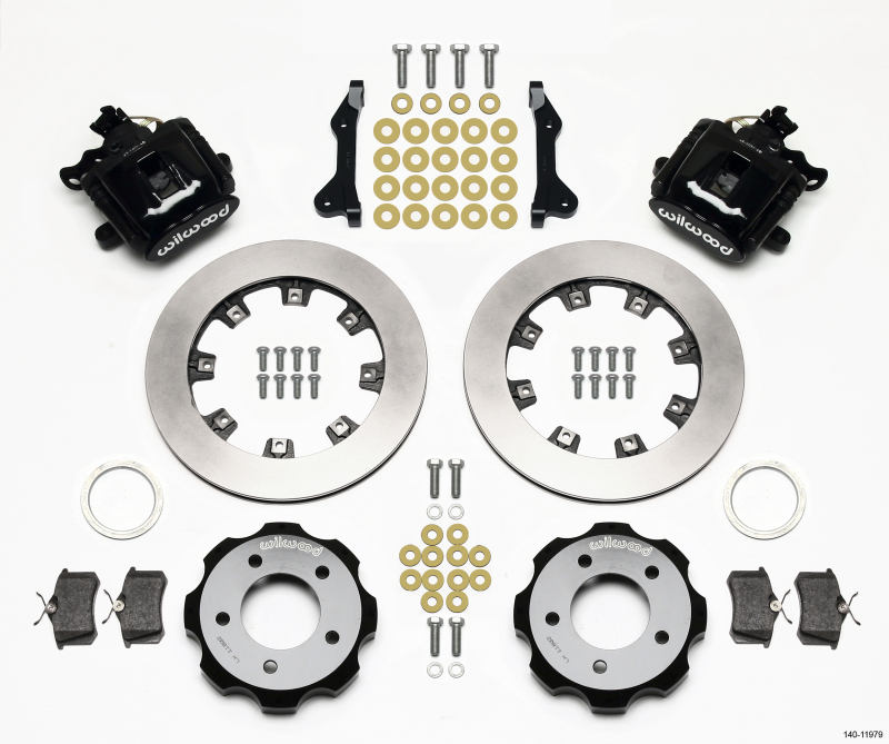 Wilwood Combination Parking Brake Rear Kit 12.19in 2006-Up Civic / CRZ - 140-11979