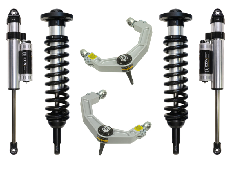 ICON 04-08 Ford F-150 2WD 0-2.63in Stage 4 Suspension System w/Billet Uca - K93033