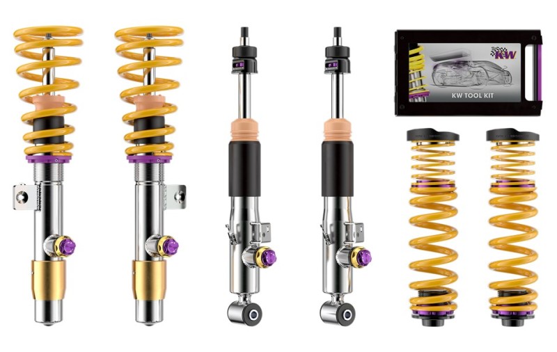 KW Coilover Kit V4 2021+ BMW M3 (G80) Sedan 2WD incl. M3 Competition - 3A7200EB