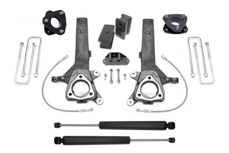 MaxTrac 04-18 Nissan Titan 2WD 6.5in/4in MaxPro Spindle Lift Kit w/MaxTrac Shocks - K885364