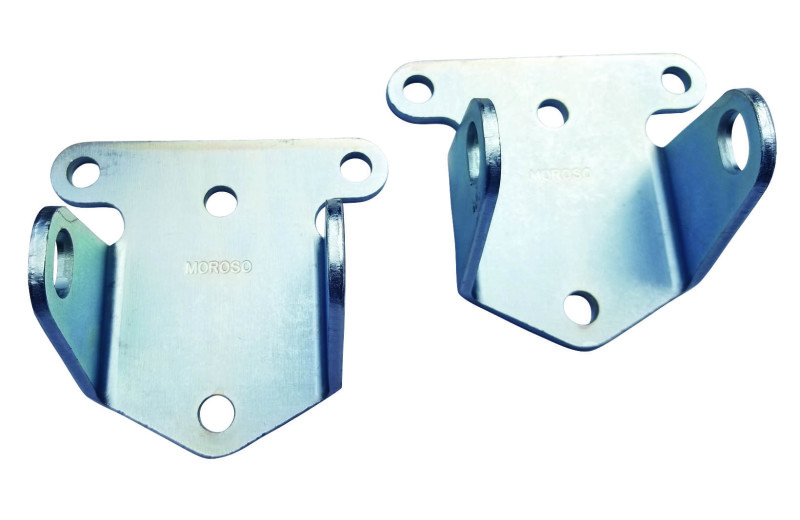 Moroso Chevrolet Big Block/Small Block Motor Mounts - 1-3/4in x 2-5/8in x 3/16in - Steel - 2 Pack - 62530