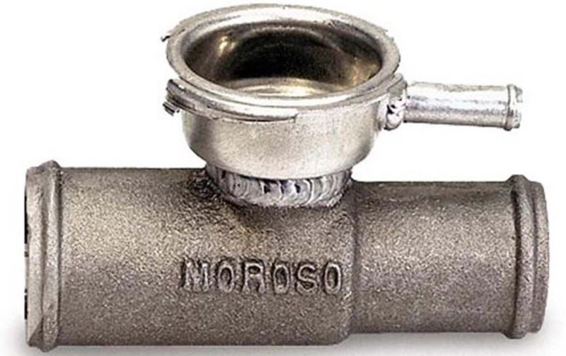 Moroso Radiator Hose Filler - 1-1/4in Hose to 1-1/4in Hose - Cast Aluminum - 63745