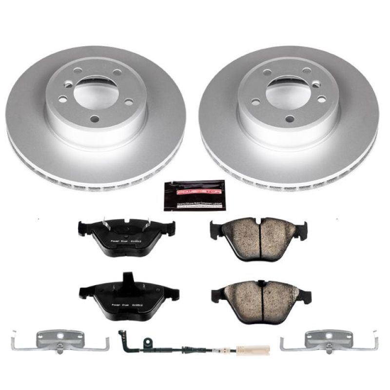 Power Stop 04-06 BMW 525i Front Z23 Evolution Sport Coated Brake Kit - CRK2110