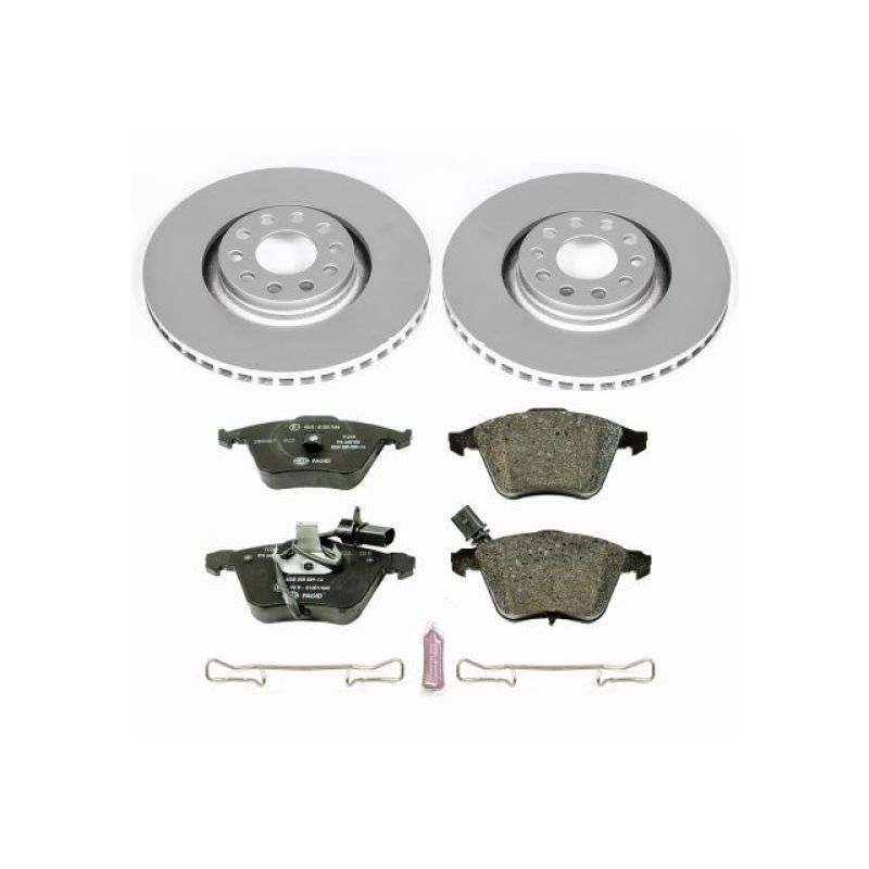 Power Stop 02-04 Audi A6 Quattro Front Euro-Stop Brake Kit - ESK891