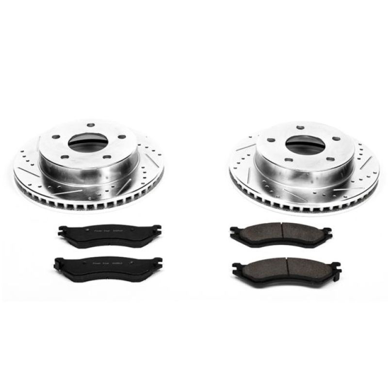 Power Stop 00-01 Dodge Ram 1500 Front Z23 Evolution Sport Brake Kit - K5142