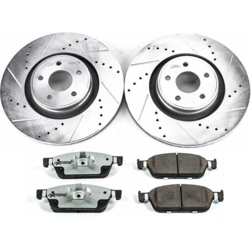 Power Stop 15-18 Ford Focus Front Z26 Street Warrior Brake Kit - K7147-26