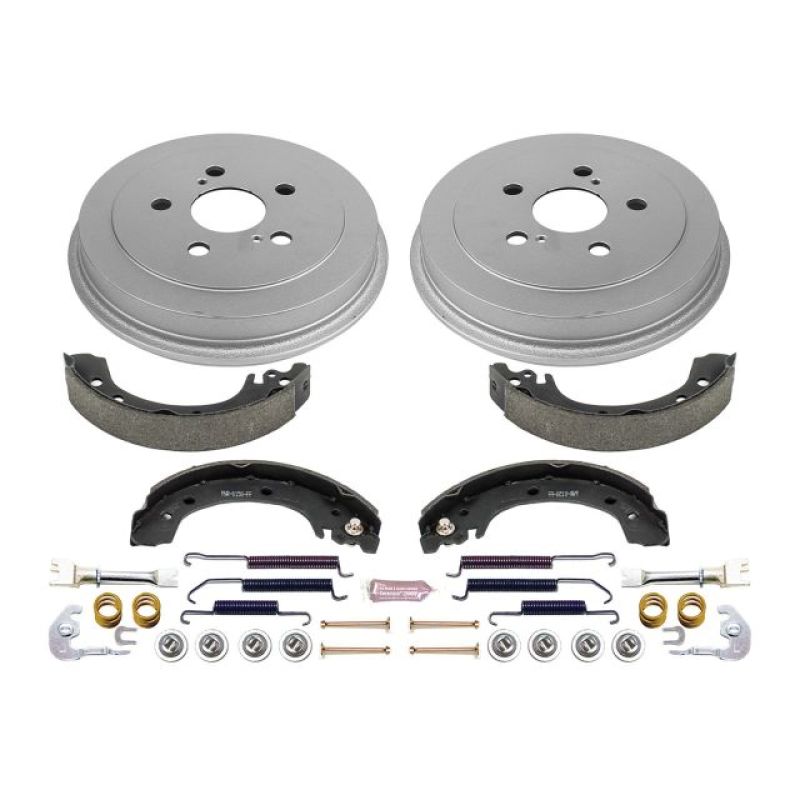 Power Stop 03-08 Toyota Corolla Rear Autospecialty Drum Kit - KOE15385DK Power Stop 03-08 Toyota Corolla Rear Autospecialty Drum Kit - KOE15385DK