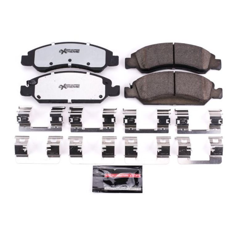 Power Stop 2008 Chevrolet Avalanche Front Z36 Truck & Tow Brake Pads w/Hardware - Z36-1367