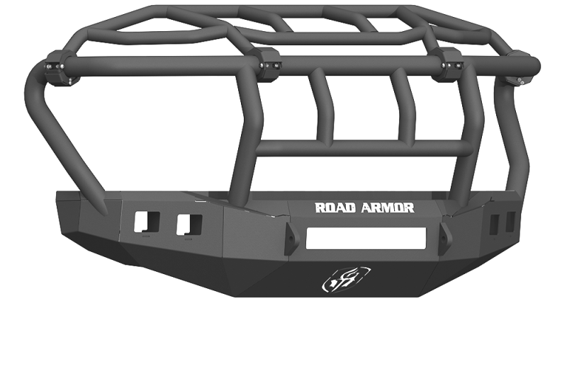 Road Armor 17-20 Ford F-250 Stealth Front Bumper w/Intimidator Guard - Tex Blk - 617F3B-NW