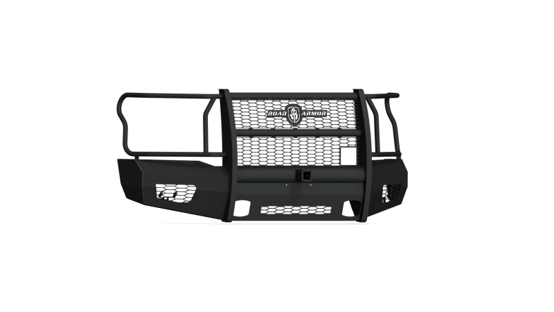 Road Armor 18-20 Ford F-150 Vaquero Front Bumper Full Guard 2in Receiver - Tex Blk - 6181VF26B