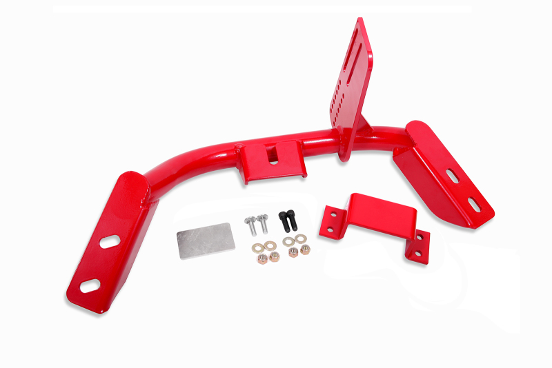 BMR 84-92 3rd Gen F-Body Torque Arm Relocation Crossmember T56 / M6 - Red - TCC016R