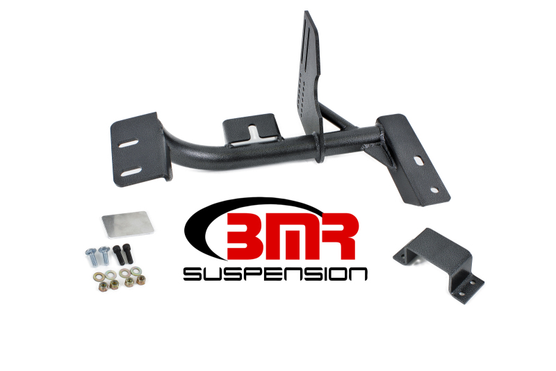 BMR 93-97 4th Gen F-Body Torque Arm Relocation Crossmember TH400 LT1 - Black Hammertone - TCC014H