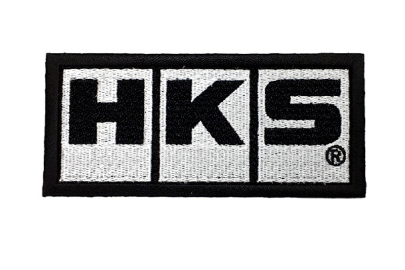 HKS PATCH HKS W105 WHITE - 51003-AK142