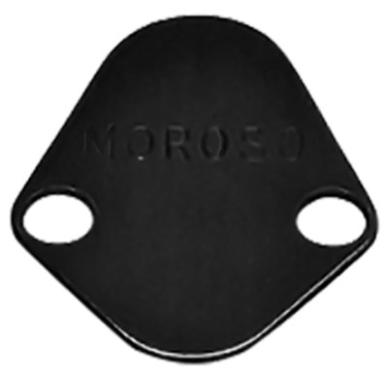 Moroso Chevrolet Big Block/Chrysler 273-440/Ford Fuel Pump Block-Off Plate - Aluminum - 65392