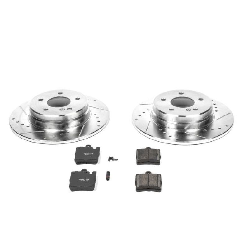 Power Stop 00-02 Mercedes-Benz CLK320 Rear Z23 Evolution Sport Brake Kit - K621