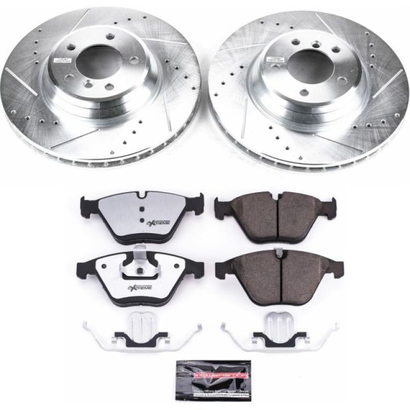 Power Stop 2011 BMW 335d Front Z26 Street Warrior Brake Kit - K6055-26