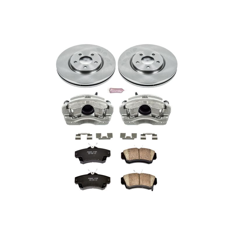 Power Stop 03-09 Chrysler PT Cruiser Front Autospecialty Brake Kit w/Calipers - KCOE1706