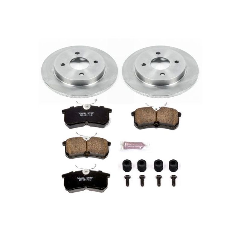 Power Stop 14-19 Ford Fiesta Rear Autospecialty Brake Kit - KOE1363