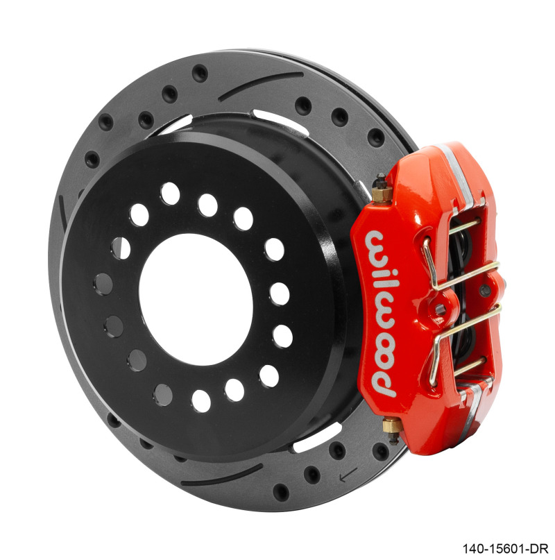 Wilwood Dynapro Low-Profile 11.00in P-Brake Kit Dust Seal 2.36in Offset - Red - 140-15601-DR