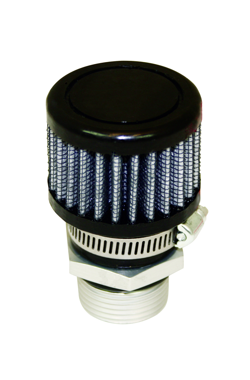 Moroso GM LS Valve Cover Breather Kit - Moroso - Black Finish - 68848