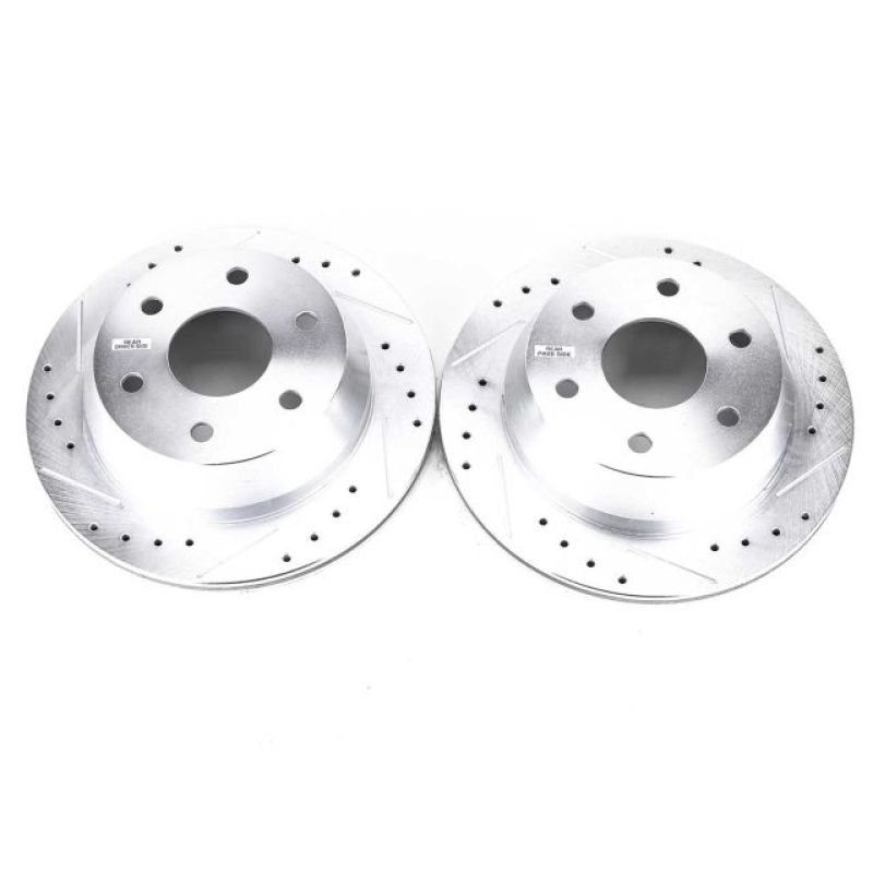 Power Stop 03-05 Chevrolet Astro Rear Evolution Drilled & Slotted Rotors - Pair - AR8641XPR