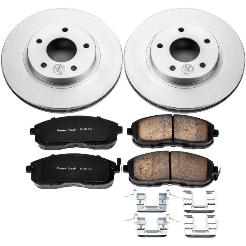 Power Stop 00-01 Infiniti I30 Front Z17 Evolution Geomet Coated Brake Kit - CRK2280