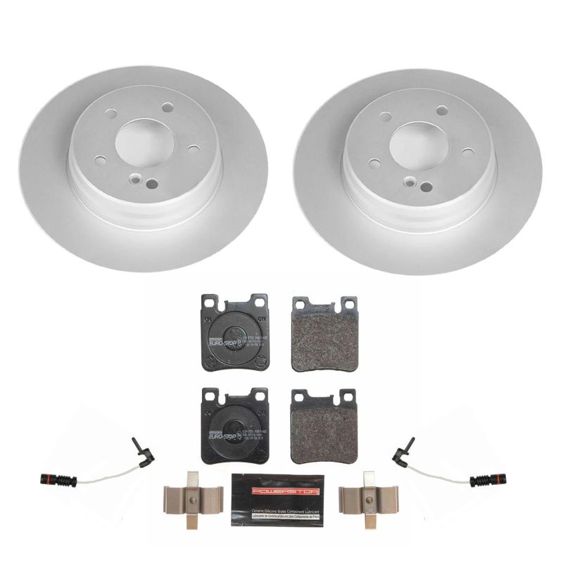 Power Stop 98-99 Mercedes-Benz CLK320 Rear Euro-Stop Brake Kit - ESK624