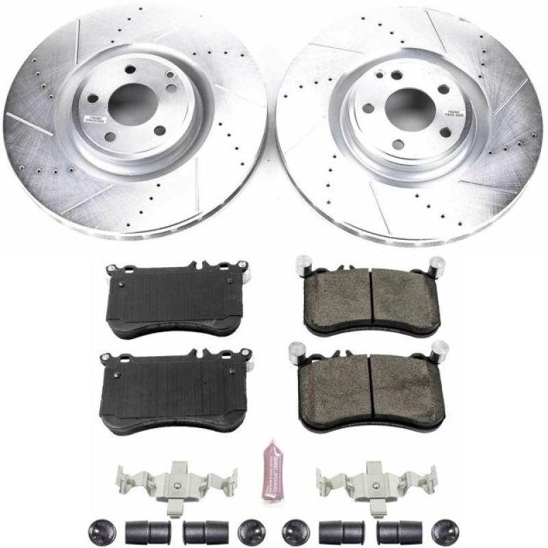 Power Stop 12-18 Mercedes-Benz CLS550 Front Z23 Evolution Brake Kit - K6886