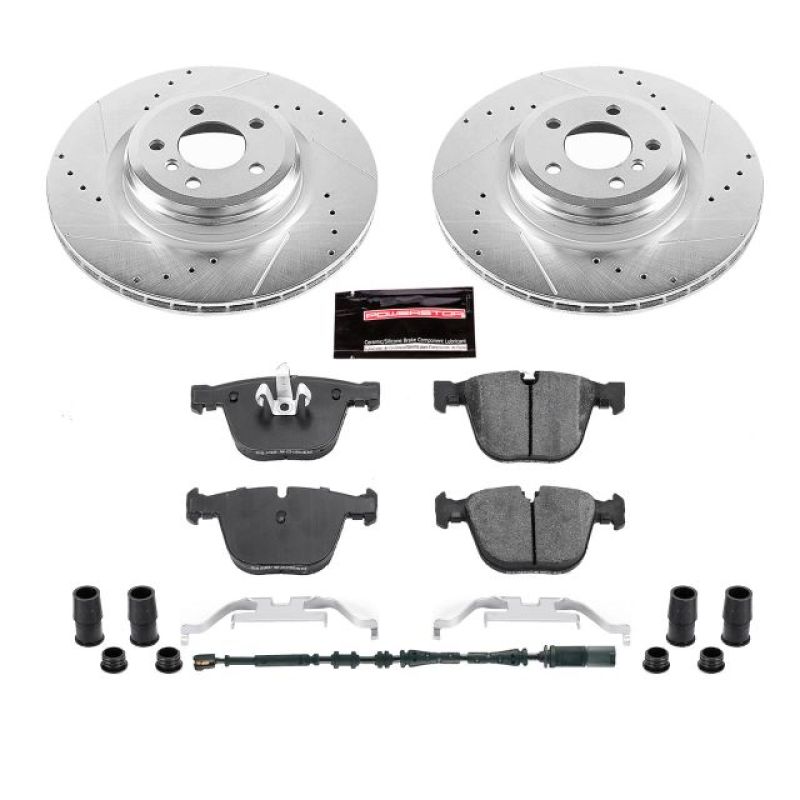 Power Stop 11-15 BMW 750i Rear Z23 Evolution Sport Brake Kit - K7087