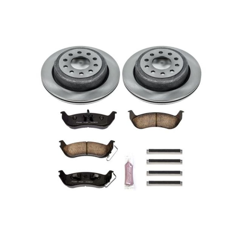 Power Stop 03-11 Lincoln Town Car Rear Autospecialty Brake Kit - KOE5293