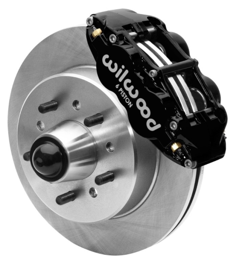 Wilwood Forged Narrow Superlite 6R Front Big Brake Kit 12.19in Rotors 88-98 C1500 - Black - 140-15948