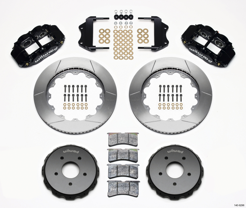 Wilwood Narrow Superlite 6R Front Hat Kit 14.00in 2004-2006 Pontiac GTO - 140-9296