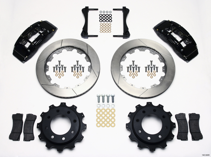 Wilwood TC6R Rear Kit 16.00in 1999-2010 GM Trk 2500 HD 4.84 Cntr - 140-9406