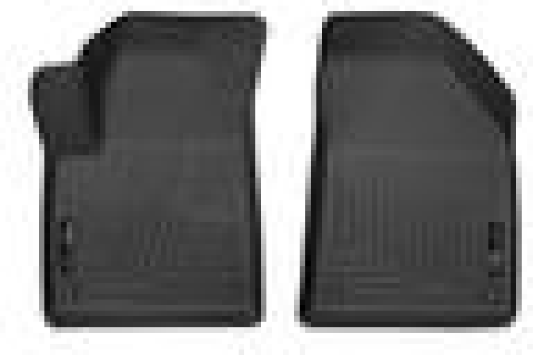 Husky Liners 15-22 Jeep Cherokee X-act Contour Series Front Floor Liners - Black - 55431