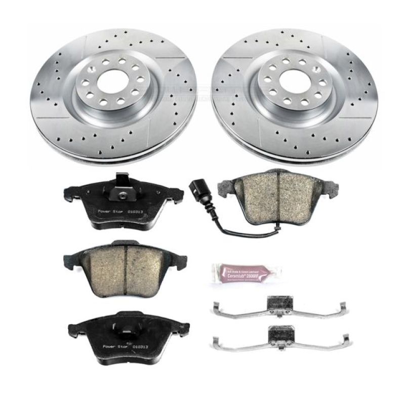 Power Stop 09-11 Volkswagen CC Front Z23 Evolution Sport Brake Kit - K5425