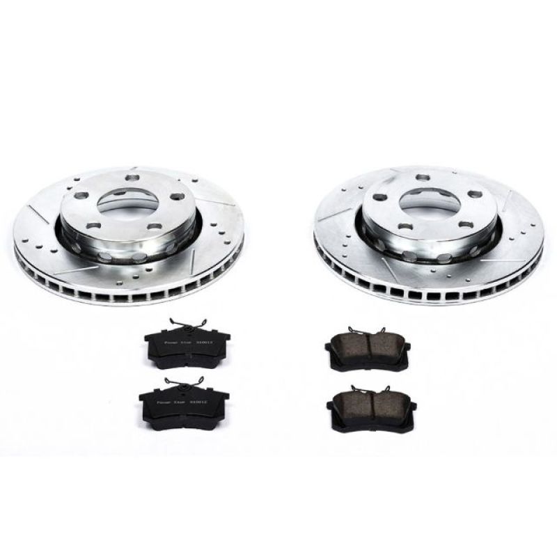 Power Stop 00-02 Audi S4 Rear Z23 Evolution Sport Brake Kit - K894