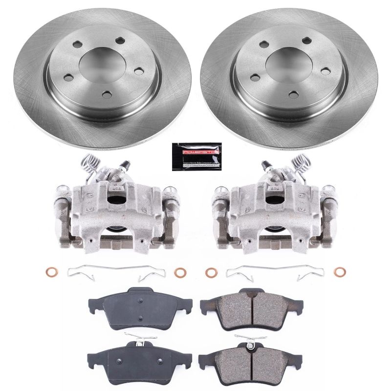 Power Stop 04-13 Mazda 3 Rear Autospecialty Brake Kit w/Calipers - KCOE129